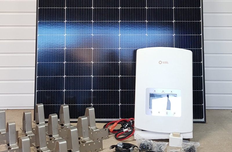 Solis Inverter and solar panel