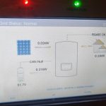 Solis 6kW Hybrid Inverter SOL-6K-RHI-48ES-5G-DC information display