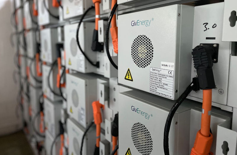 Commercial battery storage