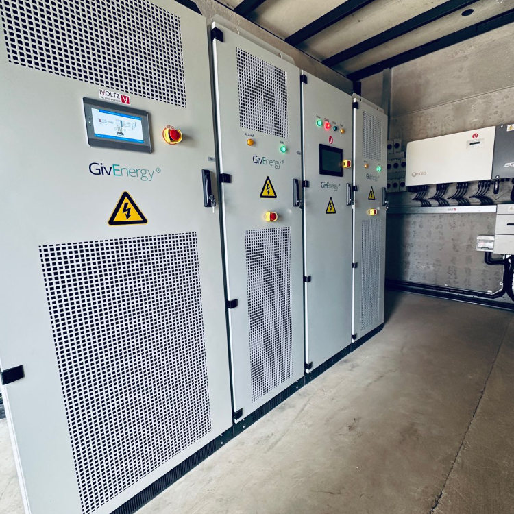 Commercial battery storage