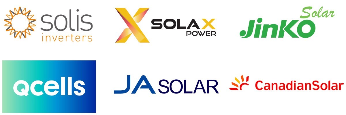 Solar company logos
